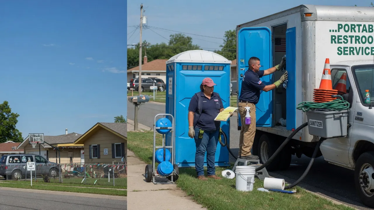 Portable Toilet Rental in Dellrose, TN near me
